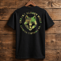 CBW Classic Tee - Black Camo Wolf