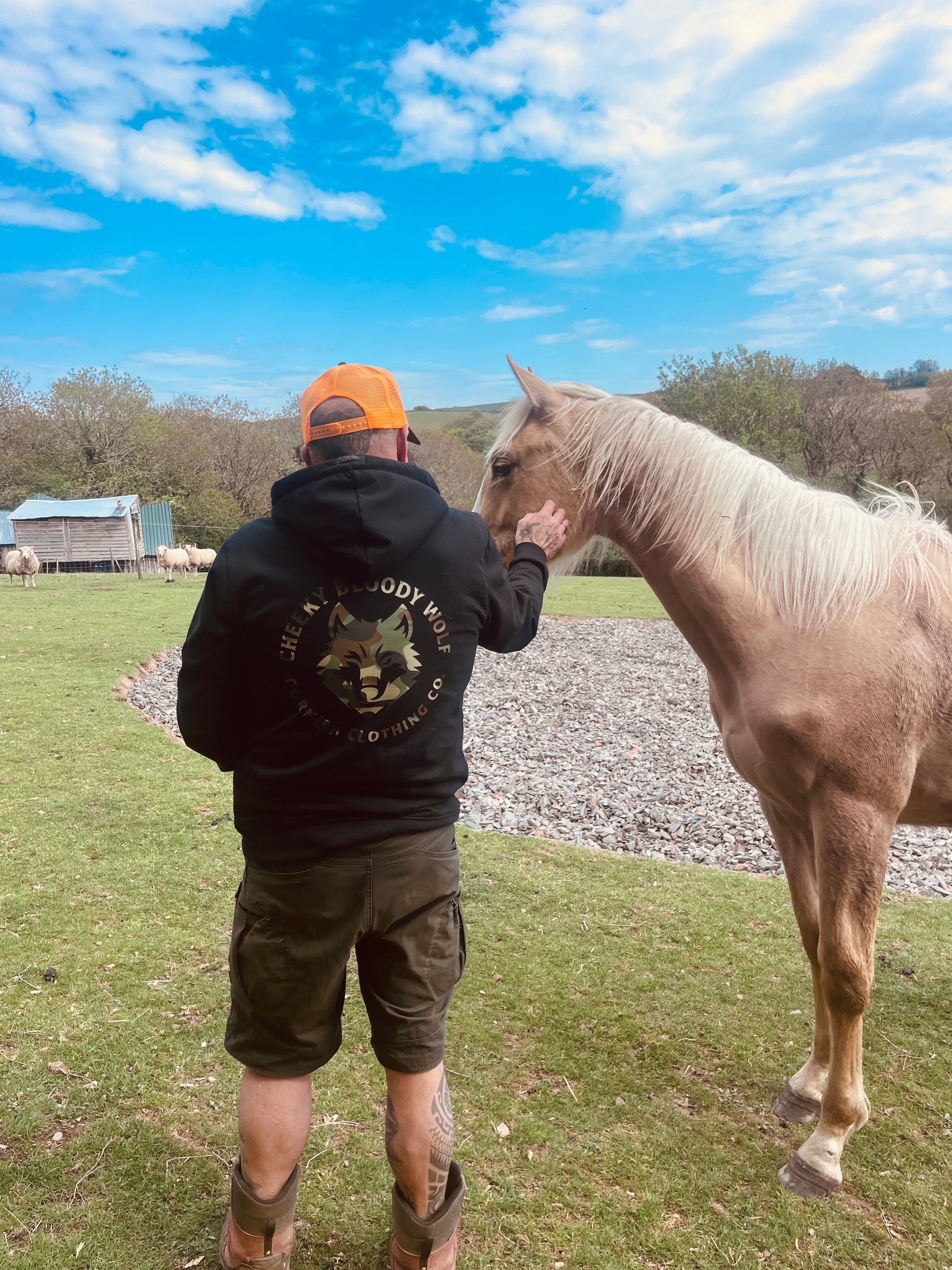 Cheeky Bloody Wolf Classic Hoodie