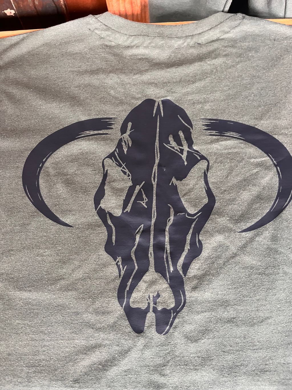 Cornish Longhorn Olive Tee