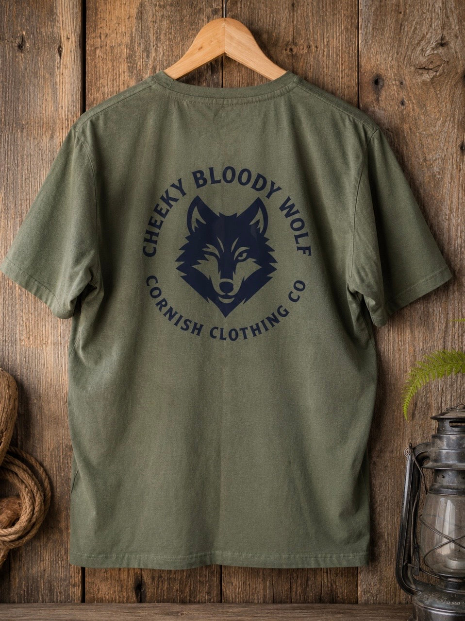 Cheeky Bloody Wolf Classic Woodland Tee