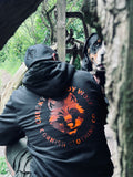 Cheeky Bloody Wolf Orange Camo Hoodie