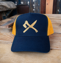 Cheeky Bloody Wolf Orange Trucker Cap
