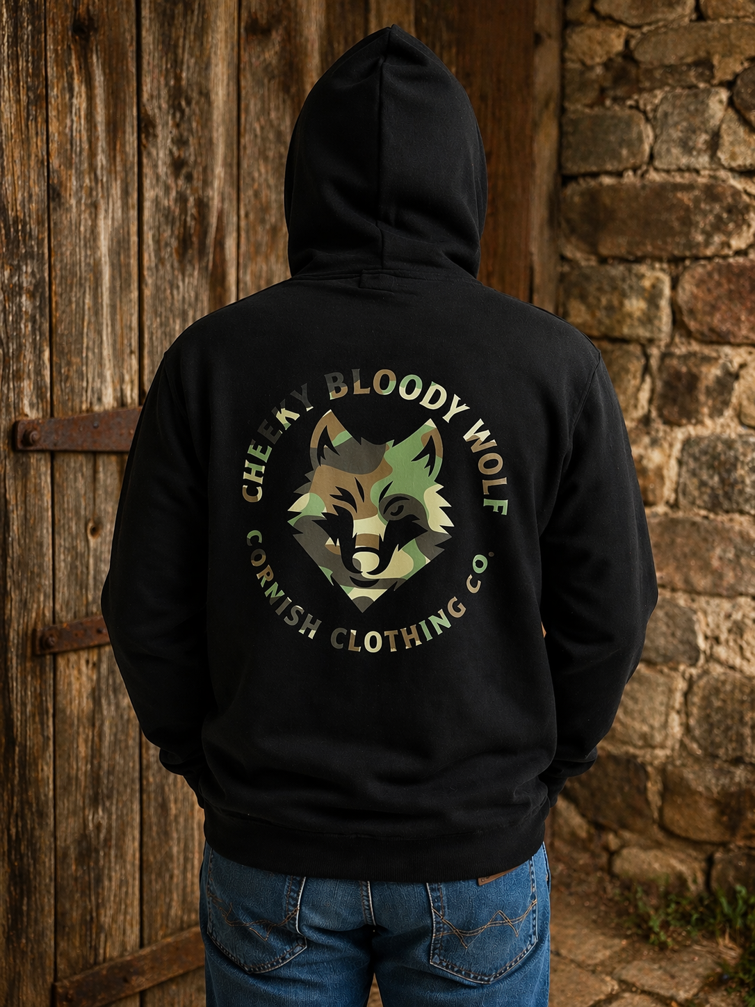 Cheeky Bloody Wolf Classic Hoodie