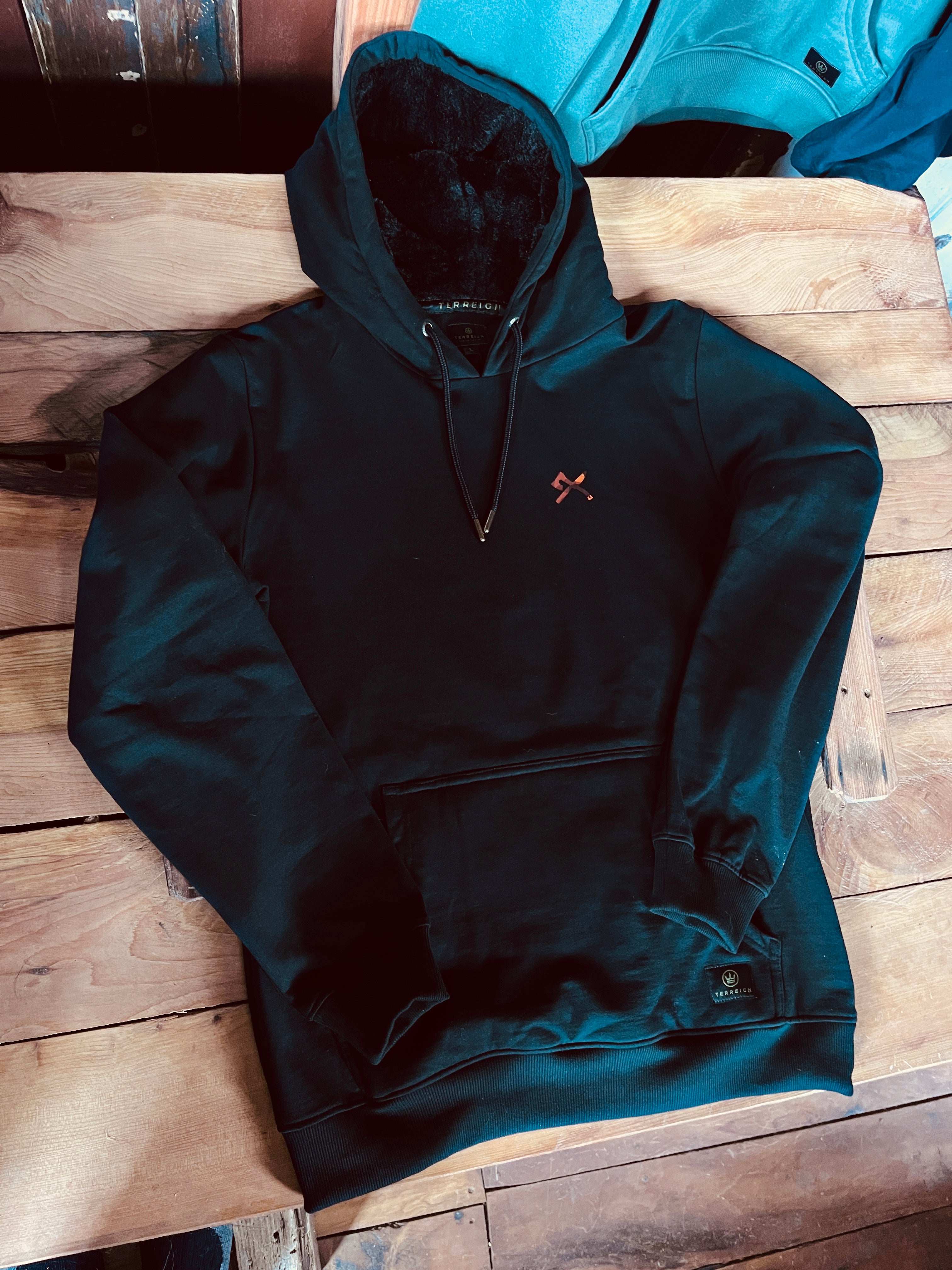 Cheeky Bloody Wolf Orange Camo Hoodie