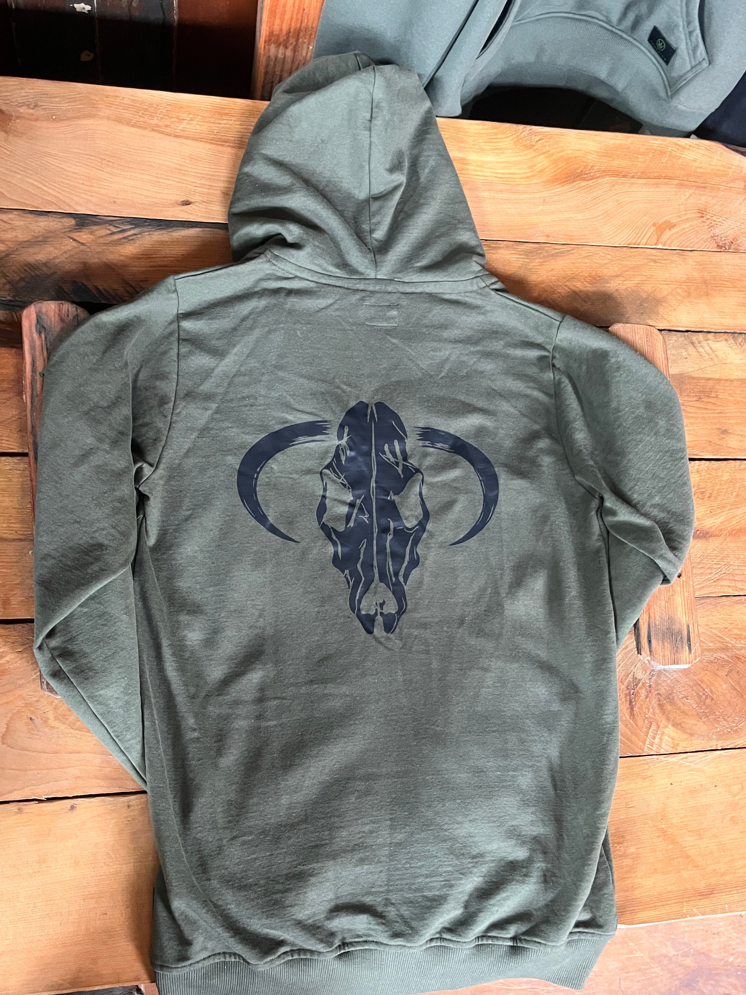 Cornish Longhorn Zip Hoodie
