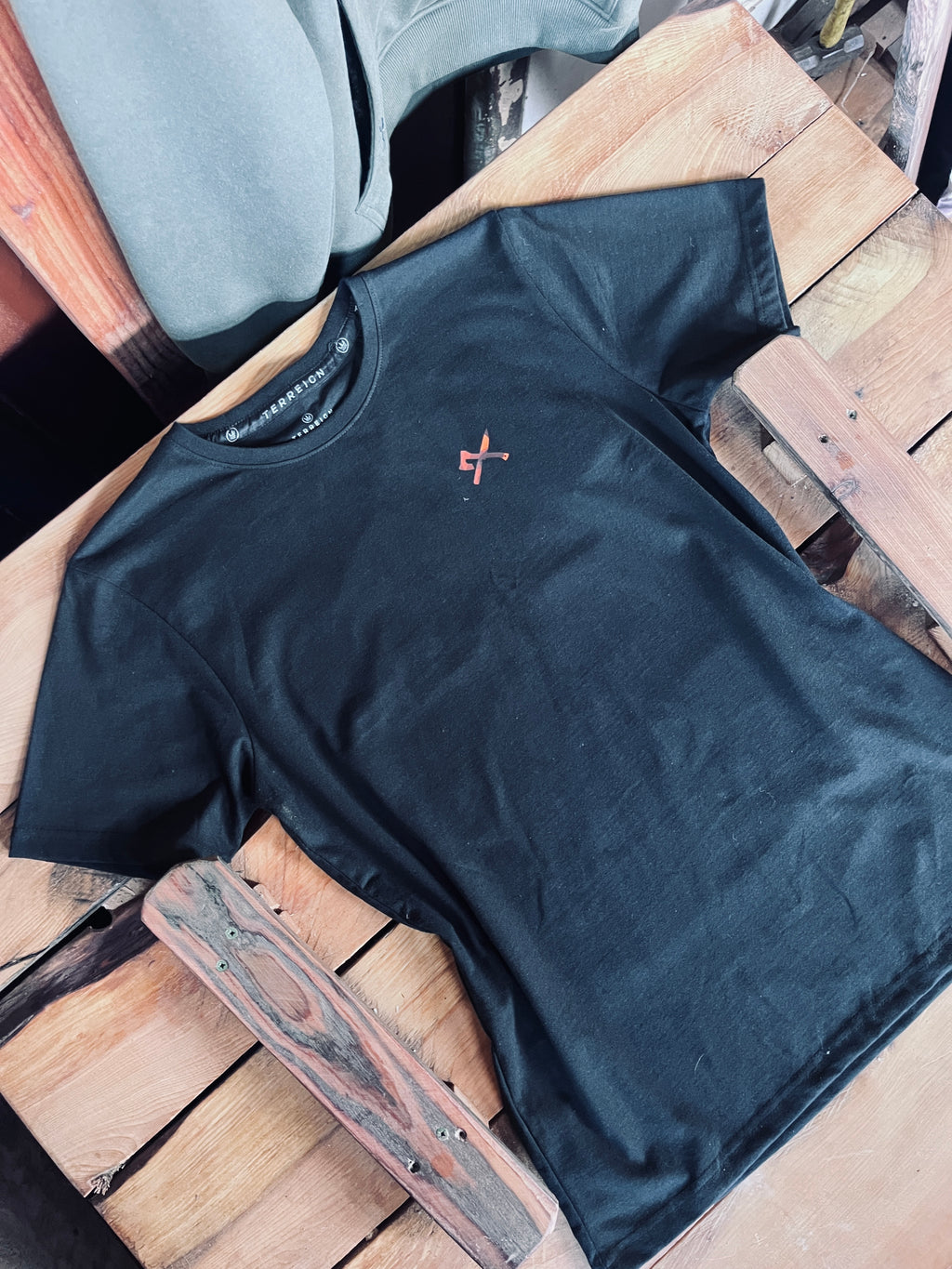 Cheeky Bloody Wolf Orange Camo Tee.